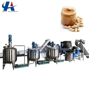 Ligne de production de beurre de cacahuète, de sauce aux amandes et de soja de 2200 kg, machine de broyage <span class=keywords><strong>d</strong></span>'arachides, machine de traitement des noix - Product Image 2