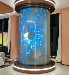 P5 Transparent LED Display <b>Film</b> with Grid Pattern for Indoor Retail Signage Advertising Mounting - Product Image 6