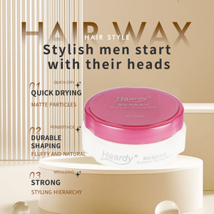 Las barberías están usando arcilla para el cabello, los peluqueros de etiqueta privada recomiendan una sujeción fuerte, cera para el cabello con acabado mate para hombres 2025 - Product Image 3