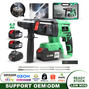 Martelo Perfurador Industrial Sem Fio 20V com Punho Lateral Confortável e Medidor de Profundidade a Bateria - Product Image 3