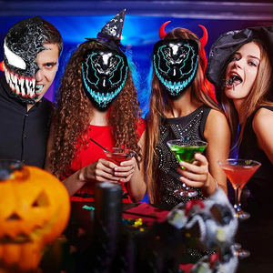2023 <span class=keywords><strong>Halloween</strong></span> LED <span class=keywords><strong>masque</strong></span> en ligne Offre Spéciale <span class=keywords><strong>masque</strong></span> lumineux lumière froide <span class=keywords><strong>Halloween</strong></span> <span class=keywords><strong>peur</strong></span> noir sanglant horreur fête <span class=keywords><strong>masque</strong></span> usine - Product Image 6