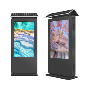 43 -55 inch ngoài trời Màn hình LCD signage kiosk năng lượng mặt trời điện ngoài trời bảng điều chỉnh hiển thị ngoài trời Máy nghe nhạc quảng cáo màn hình - Product Image 1