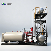 Chaudière à tube de flamme automatique basse pression pour huile thermique, solution économe en énergie à haute efficacité pour l'industrie textile