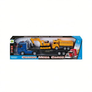 รถบรรทุก RC เมก้าคาร์โก้ 7 ฟังก์ชั่น ของเล่นรถบังคับวิทยุ ขนาด 20x13x71 ซม. - Product Image 2