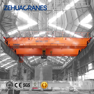 Pont roulant à double poutre <span class=keywords><strong>QD</strong></span> avec palan électrique 20 tonnes pour atelier et entrepôt - Product Image 6