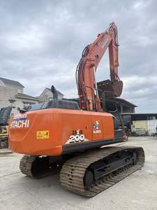 Excavatrice sur chenilles hydraulique Hitachi ZX200-6 d'occasion, 20 tonnes, d'origine japonaise, faible nombre d'heures de fonctionnement, moteur robuste, pompe, roulement - Product Image 1
