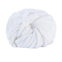 Fil chenille microfibre polyester haute ténacité écologique de 2 cm pour tricot DIY, couture et couvertures – Vente en gros