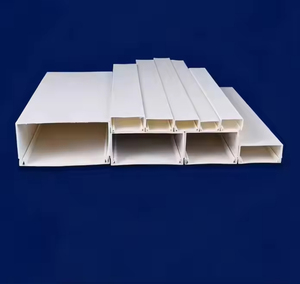 Nouveau design – <span class=keywords><strong>Profilé</strong></span> <span class=keywords><strong>carré</strong></span> auto-adhésif en <span class=keywords><strong>PVC</strong></span> pour gaine de câbles, gestion invisible des fils au sol, usage domestique – Vente en gros - Product Image 3