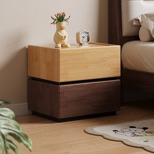 Commode modulaire en bois massif au design minimaliste et moderne pour le rangement de la chambre et du salon - Product Image 4