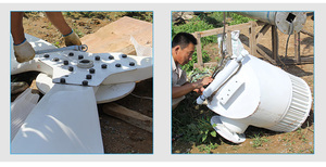 Turbina aerogeneradora Maglev, eje Vertical de 20Kw, a la venta - Product Image 6