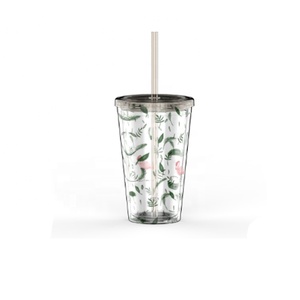Nouveauté articles promotionnels en plastique <span class=keywords><strong>eau</strong></span> froide couleur changeante tasse de jus magique personnalité en plastique réutilisable voyage paille tasses à <span class=keywords><strong>eau</strong></span> - Product Image 2