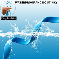 Laisse longue de luxe imperméable et durable en PVC pour dressage de chiens avec mousqueton pivotant pour extérieur, plage, natation, personnalisable OEM