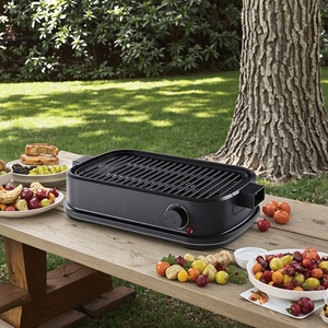 EU New Design Indoor with Removable Drip Tray Aluminium Smokeless <b>BBQ</b> for Steak and Chicken - Product Image 2