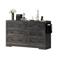 Meuble de rangement en bois moderne pour restaurant, style minimaliste, luxe léger, pour la vaisselle, pour hôtel, restaurant occidental