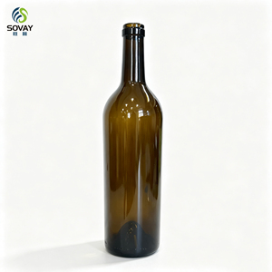 <span class=keywords><strong>Bottiglia</strong></span> di <span class=keywords><strong>Vino</strong></span> in Vetro Ambrato Bordeaux da 750ml, <span class=keywords><strong>Dimensioni</strong></span> Standard Bordeaux, Contenitore in Vetro Vuoto per <span class=keywords><strong>Vino</strong></span> Fermo, Fornitura all'Ingrosso - Product Image 3