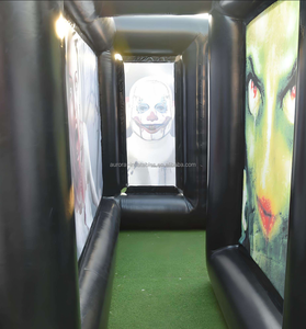 Laberinto inflable de laberinto para Halloween, casa de caza inflable escalofriante, laberinto para eventos comerciales, gran oferta - Product Image 4