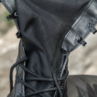 Bottes légères à fermeture éclair, respirantes, tactiques, pour le printemps et l'été, chaussures de randonnée à tige haute