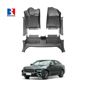 Tapis de sol antidérapant 5D en <span class=keywords><strong>TPE</strong></span> pour seuil de porte, 3 pièces, vente en gros, pour Geely Emgrand 2022-2025, compatible conduite à gauche (LHD) - Product Image 2