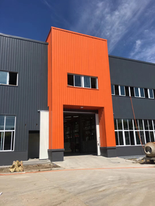 Construcción de estructura de acero prefabricada, barato, transparente, usado, a la venta - Product Image 2