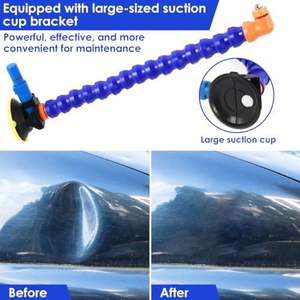 Extracteur de réparation de dépression de <span class=keywords><strong>voiture</strong></span> réutilisable Outil de ventouse de <span class=keywords><strong>pompe</strong></span> à main bleue pour l'outil de véhicule de retrait de dépression de corps flexible - Product Image 4