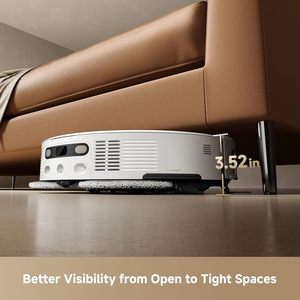 หุ่นยนต์ดูดฝุ่นถูพื้นอัตโนมัติ Mova V50 Ultra รุ่นยอดนิยม พร้อมระบบทำความสะอาดตัวเอง แรงดูด 24KPa หลบหลีกสิ่งกีดขวาง สำหรับบ้านและสัตว์เลี้ยง พร้อม AI - Product Image 6