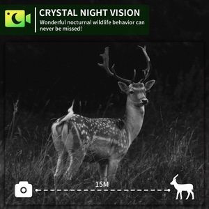 Camera săn thú hồng ngoại năng lượng mặt trời 60MP 8K, pin 5200mAh, có Wifi, cảm biến CMOS - Product Image 6