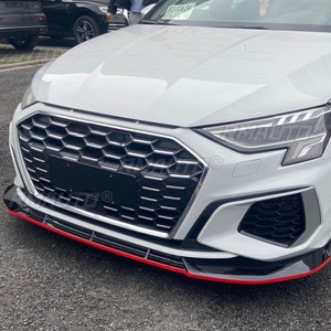 ลิ้นกันชนหน้ารถยนต์ สปลิตเตอร์ดิฟฟิวเซอร์ สปอยเลอร์กันชน สำหรับชุดแต่ง Audi A3 อุปกรณ์ตกแต่งรถยนต์ - Product Image 3