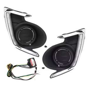 Mitsubishi Attrage Mirage G4 ES/SE 2017-2018, nouveau, jaune, 12V, feux de jour à LED, feux antibrouillard, matériau ABS, luminosité personnalisable - Product Image 2