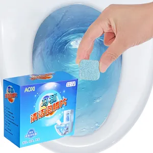 Venta al por mayor detergente, cuarto de baño-A961 baño almohadillas de bola limpia potente de inodoro de desodorante para baño de limpieza comprimidos efervescentes