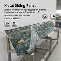 Maison préfabriquée légère et écologique CE, panneau sandwich en mousse de polyuréthane ignifuge sans joint pour mur extérieur