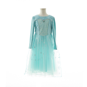 Vestido <span class=keywords><strong>de</strong></span> Princesa <span class=keywords><strong>Elsa</strong></span>, Serie OPA, Auditado por FAMA, Vestido <span class=keywords><strong>de</strong></span> Terciopelo Azul con Incrustaciones <span class=keywords><strong>de</strong></span> Algodón Natural, Ropa <span class=keywords><strong>de</strong></span> Boutique <span class=keywords><strong>de</strong></span> Invierno, Envío Rápido - Product Image 1