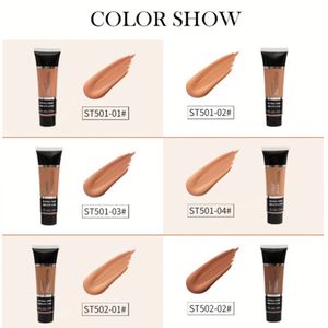 Base de Maquillaje Líquida Natural de Larga Duración, Resistente al Agua <span class=keywords><strong>24</strong></span> Horas, Acabado Mate Suave, Cobertura Total, Económica, Marca Privada, Personalizable al por Mayor - Product Image 2