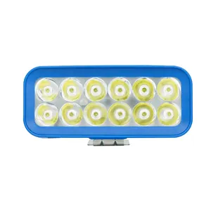 7 pollici 115w giallo trasparente lente Auto sistema di illuminazione da lavoro chiaro ambra lente Led fendinebbia luci di guida fuori strada