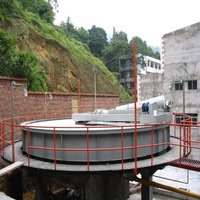 Station d'épuration des eaux usées Krofta, flottation à air dissous pour la récupération des eaux blanches des papeteries