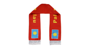 Sciarpa con Bandiera di <span class=keywords><strong>Palau</strong></span>, Prodotti Personalizzati per Tifosi di Calcio, Sciarpa con Bandiera Nazionale, Sciarpa con Nappine, Scialle - Product Image 4