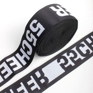 Custom Jacquard <b>Elastic</b> Band With Logo <b>Elastic</b> Sports Underwear Waistband Tape Strap - Product Image 3