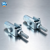 Support pivotant réglable UTT14 électrogalvanisé pour fixation de tuyaux structurels, pièce de suspension de tuyau d'incendie pour toit incliné