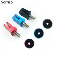Adaptateur en aluminium SORRISO pour caméra d'action GoPro Hero 3 4 5 6 7 8 9 10 11, smartphone, vidéo, motos, casques, accessoires