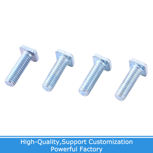 M4 M5 M6 M8 đầu vuông trượt máy vít hình chữ T đầu mỏng bu lông thép carbon mạ kẽm Vít ren đinh tán móng tay - Product Image 4