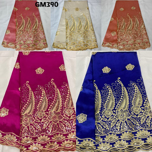 Quality <strong>George</strong> Fabric Indian <strong>George</strong> Lace Royal Blue Nigerian <strong>George</strong> <strong>Wrapper</strong> Silk Lace <strong>for</strong> <strong>Africans</strong> With Sequins - Product Image 6