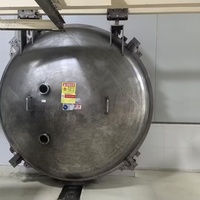 Gebruikt automatische vacuümvriesdroger voor aquatische producten, 304 roestvrij staal, vis- en garnalenvriesdroogmachine, concurrerende prijs
