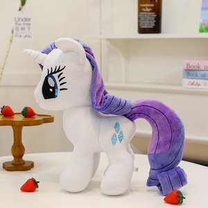 Peluche <span class=keywords><strong>Angela</strong></span> Short Doll Bubblegum, Licorne Twilight Sparkle, Rainbow Dash, Coussin en peluche, Cadeau d'anniversaire, Maille - Product Image 6