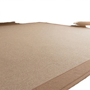 Rouleau de tapis en sisal moderne de qualité commerciale, tissé en fibres naturelles, extra épais, antidérapant, pour hôtels et bureaux - Product Image 4