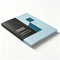 Libros Impresos Personalizados con Diseño Moderno y Elegante para Paquete de Introducción al Cliente en Ferias Comerciales