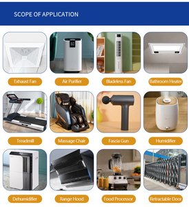 Foc kiểm soát 24V 6110 động cơ không chổi than 127mn. M mô-men xoắn cao có thể điều chỉnh tốc độ 100-5000rpm <span class=keywords><strong>DC</strong></span> động cơ BLDC động cơ - Product Image 6