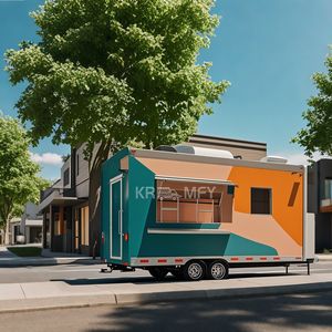 Remolque de Carga Cerrado 2025, Carrito de Comida Móvil para Venta de Hot Dogs, Camión de Comida al Aire Libre en Venta en Nueva Zelanda - Product Image 6