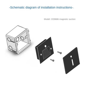 86 loại nhúng LED bước chân đèn với Nhôm Cơ sở hành lang cầu thang cơ thể con người cảm ứng lối đi bước chân góc tường đèn - Product Image 5