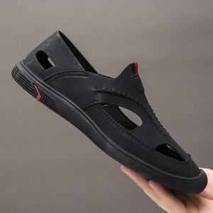 Men's Summer Open Sandals Lightweight Cushioning Waterproof Breathable Arch <b>Support</b> Outdoor Walking Beach Sports Casual - Product Image 4
