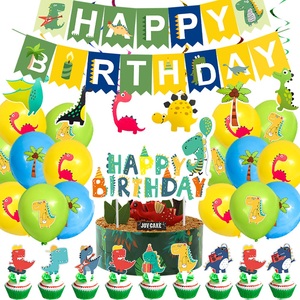 Decorazioni <span class=keywords><strong>per</strong></span> <span class=keywords><strong>Feste</strong></span> di Compleanno a Tema Dinosauri, Articoli <span class=keywords><strong>per</strong></span> <span class=keywords><strong>Feste</strong></span> a Tema Giungla e Safari <span class=keywords><strong>per</strong></span> Bambini e Bambine - Product Image 1