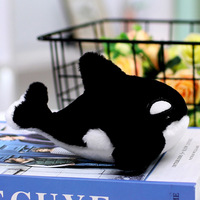 Requin Pendentif En Peluche Jouet Océan Animal Super Doux PP Coton Brodé Couette Sac Porte-clés Sac À Dos